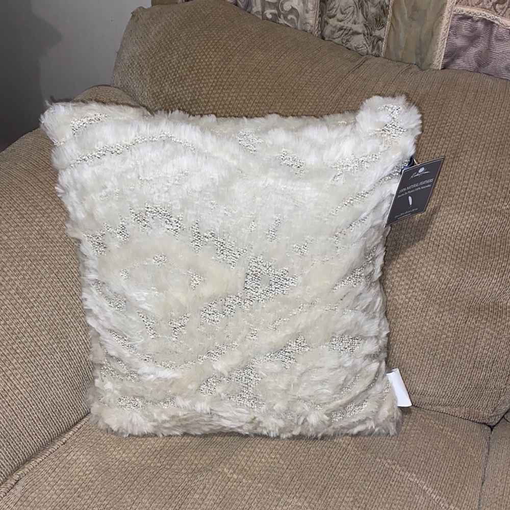 🪶 NWT Rodeo Home Pillow - 100% Natural Feathers